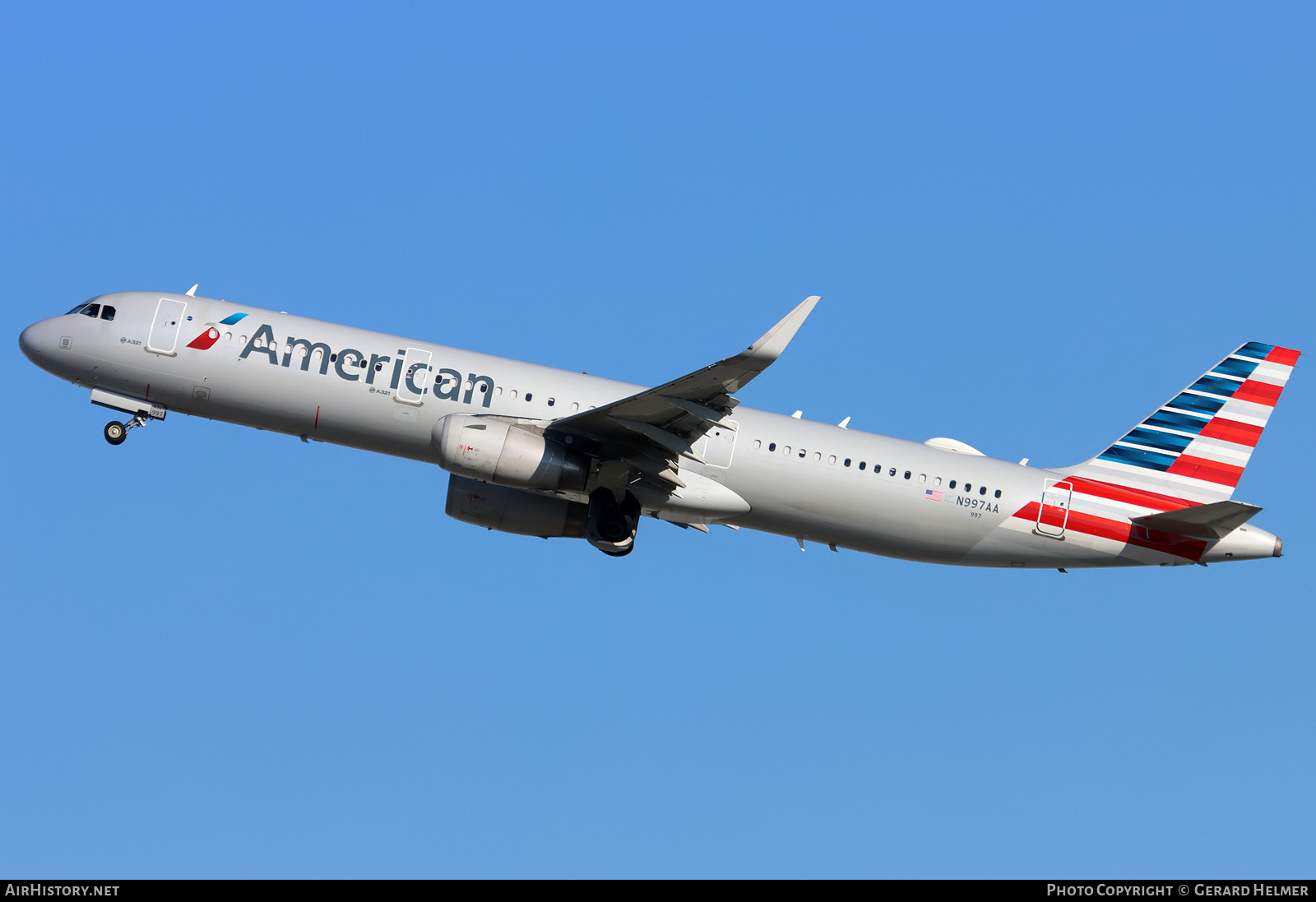 Aircraft Photo of N997AA | Airbus A321-231 | American Airlines | AirHistory.net #445262