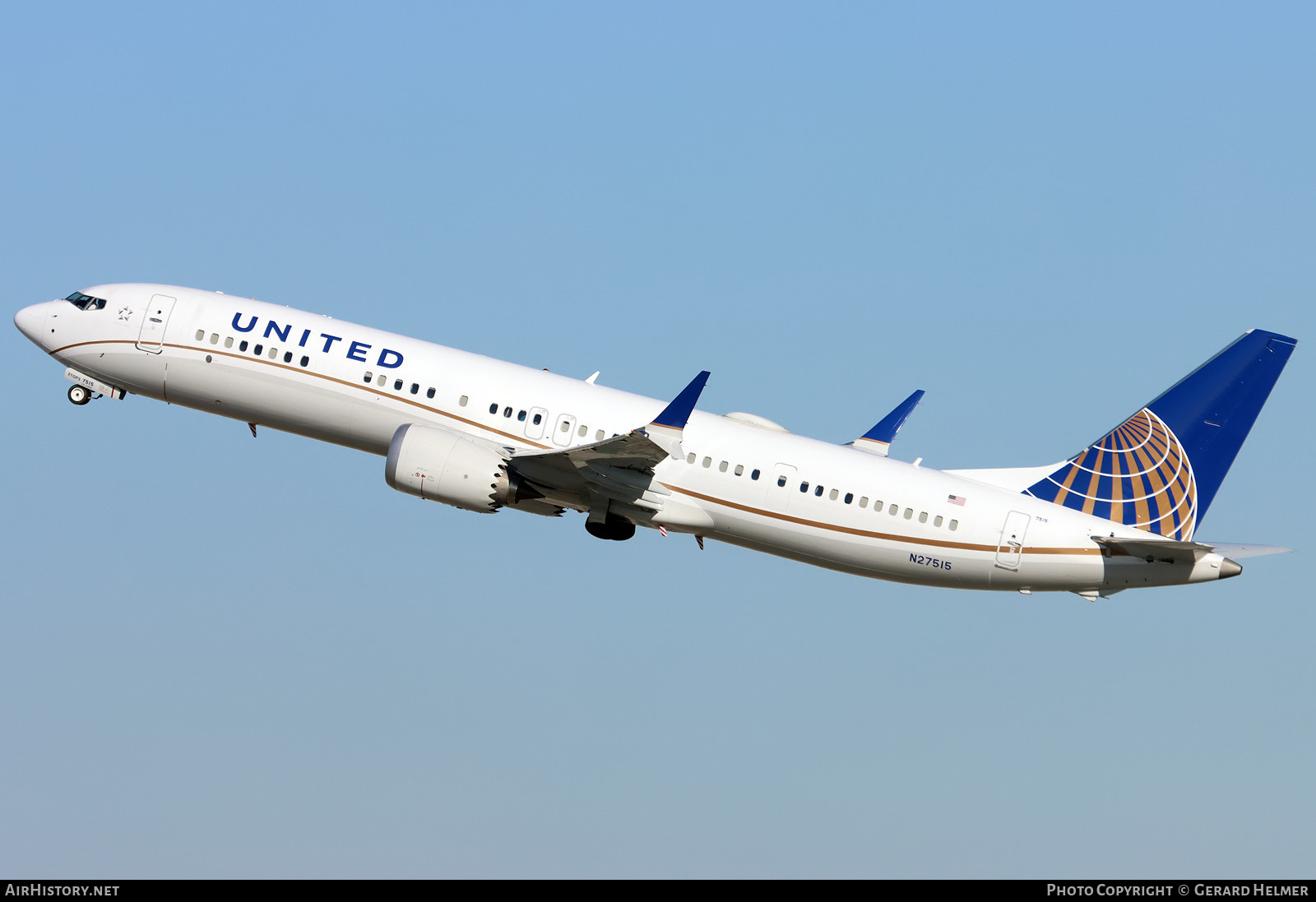 Aircraft Photo of N27515 | Boeing 737-9 Max 9 | United Airlines | AirHistory.net #445267