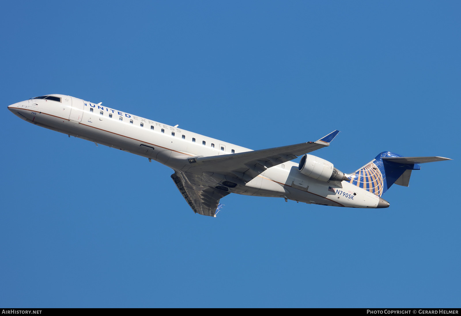 Aircraft Photo of N790SK | Bombardier CRJ-700 (CL-600-2C10) | United Express | AirHistory.net #445274