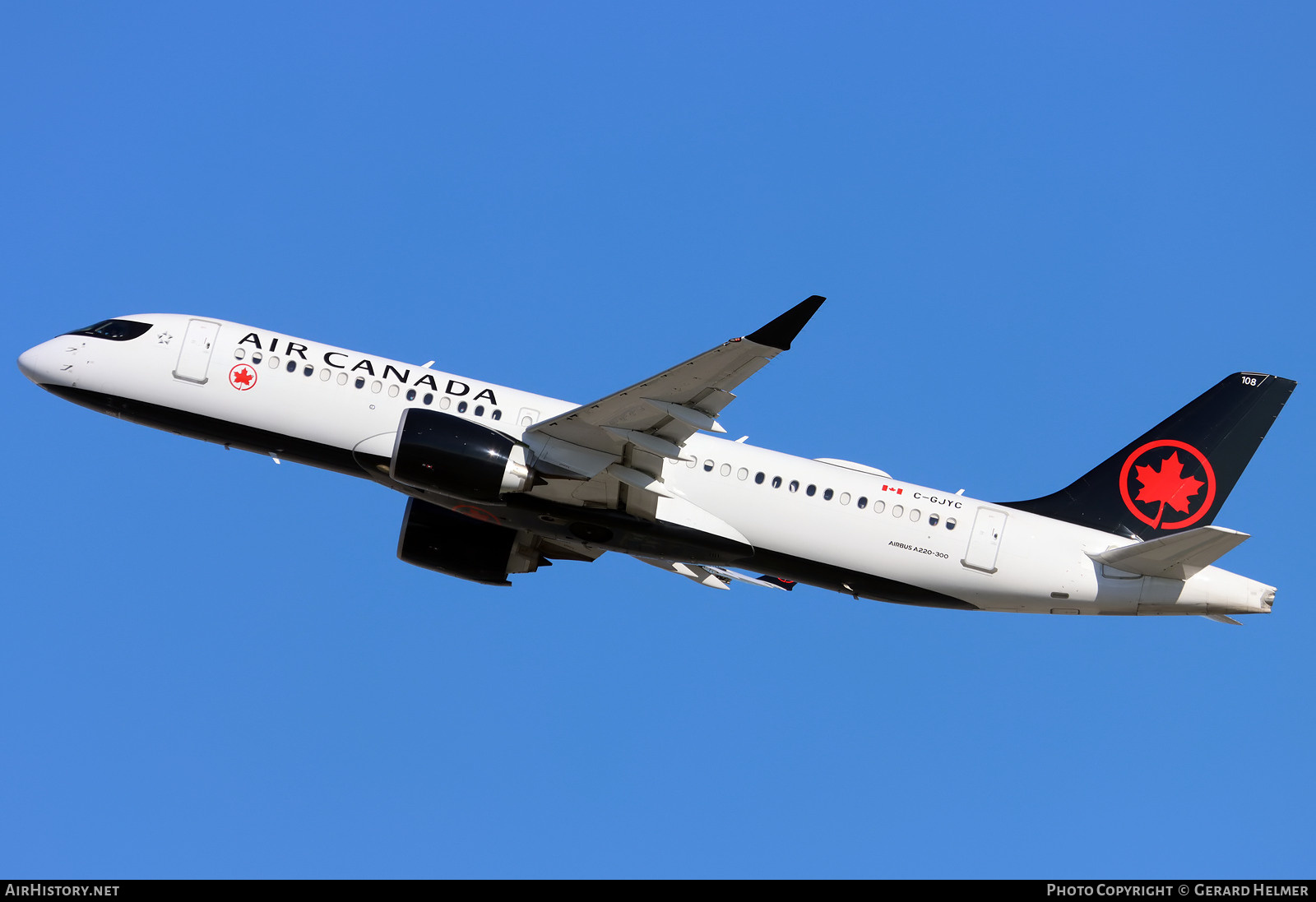Aircraft Photo of C-GJYC | Airbus A220-371 (BD-500-1A11) | Air Canada | AirHistory.net #445277