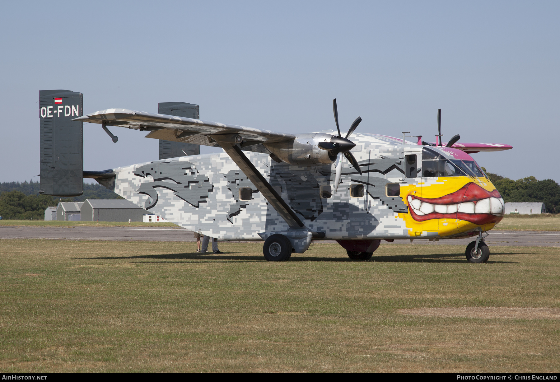Aircraft Photo of OE-FDN | Short SC.7 Skyvan 3M-400 | Pink Aviation Services | AirHistory.net #445285