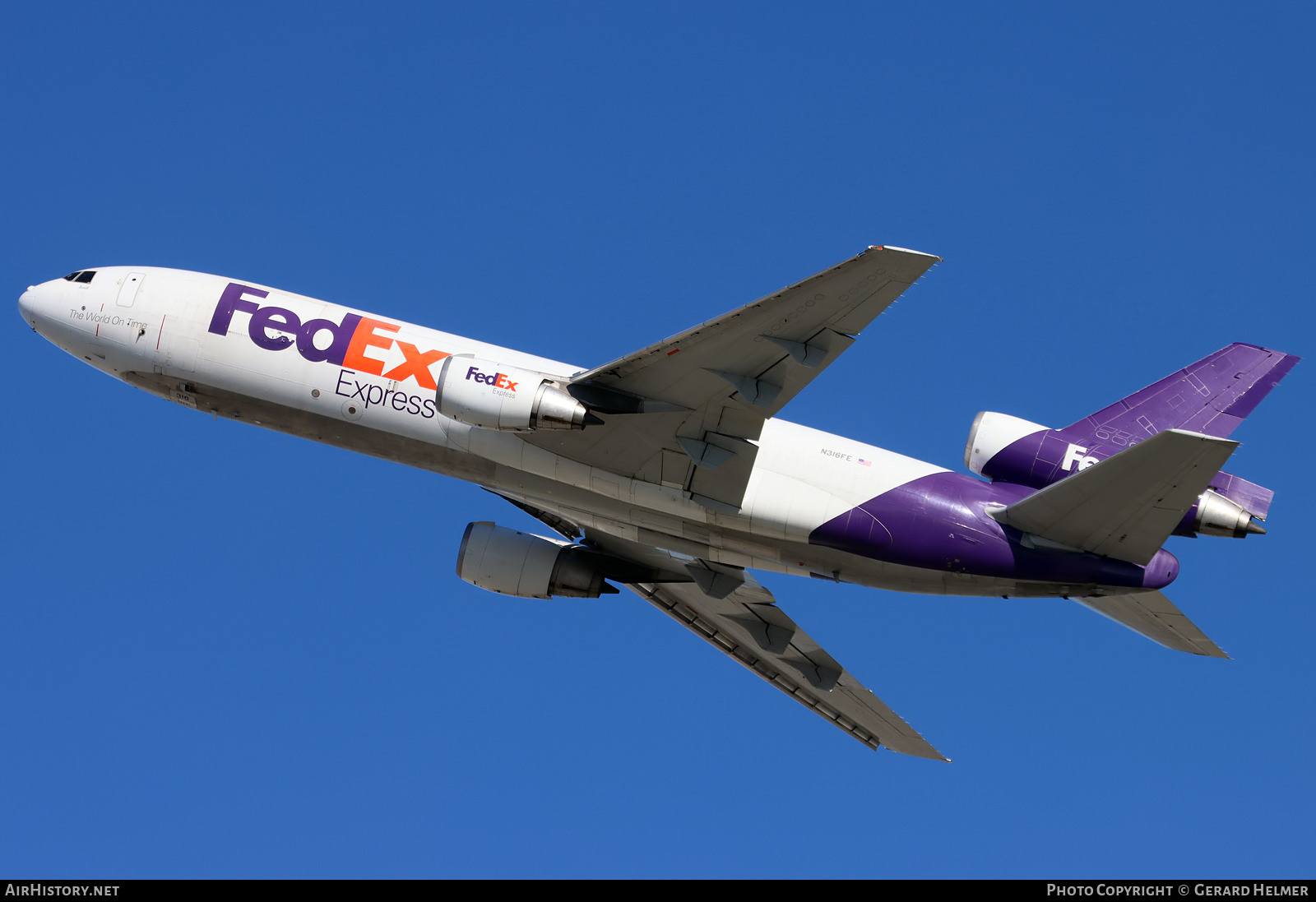 Aircraft Photo of N316FE | Boeing MD-10-30F | FedEx Express | AirHistory.net #445287