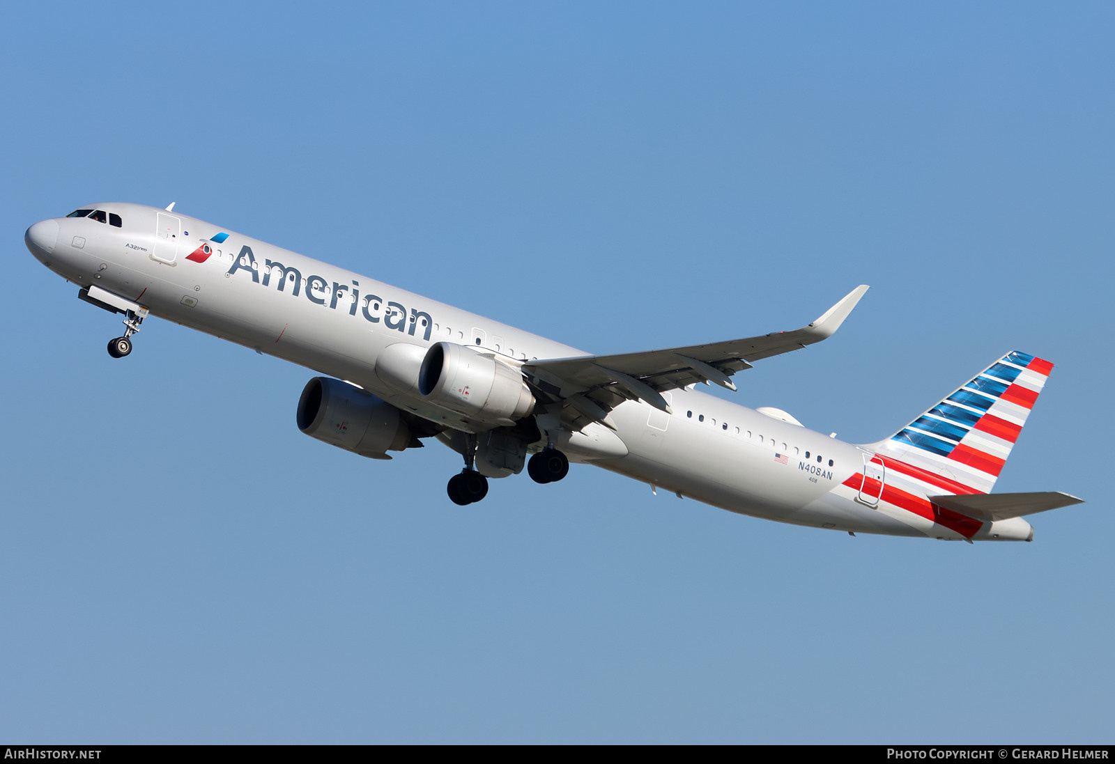 Aircraft Photo of N408AN | Airbus A321-253NX | American Airlines | AirHistory.net #445291