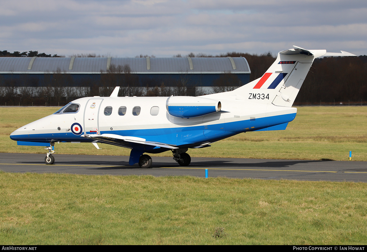 Aircraft Photo of ZM334 | Embraer EMB-500 Phenom 100 | UK - Air Force | AirHistory.net #445303