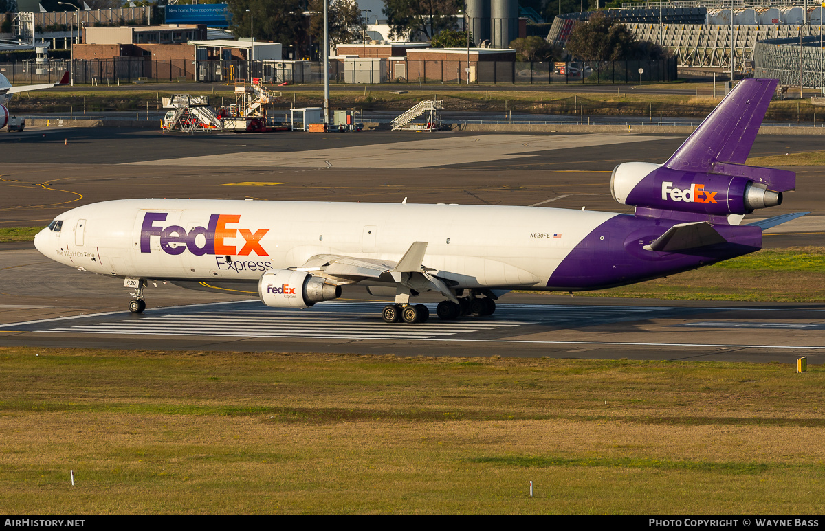 Aircraft Photo of N620FE | McDonnell Douglas MD-11F | FedEx Express - Federal Express | AirHistory.net #445309