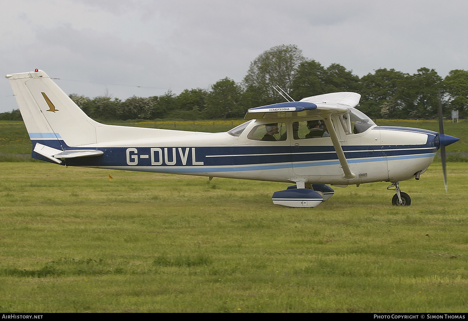 Aircraft Photo of G-DUVL | Reims F172N Skyhawk 100 | AirHistory.net #445318