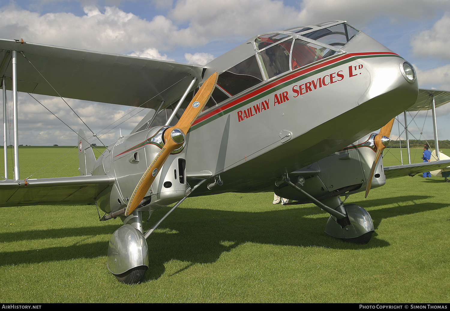 Aircraft Photo of G-ECAN | De Havilland D.H. 84A Dragon 3 | Railway Air Services | AirHistory.net #445326