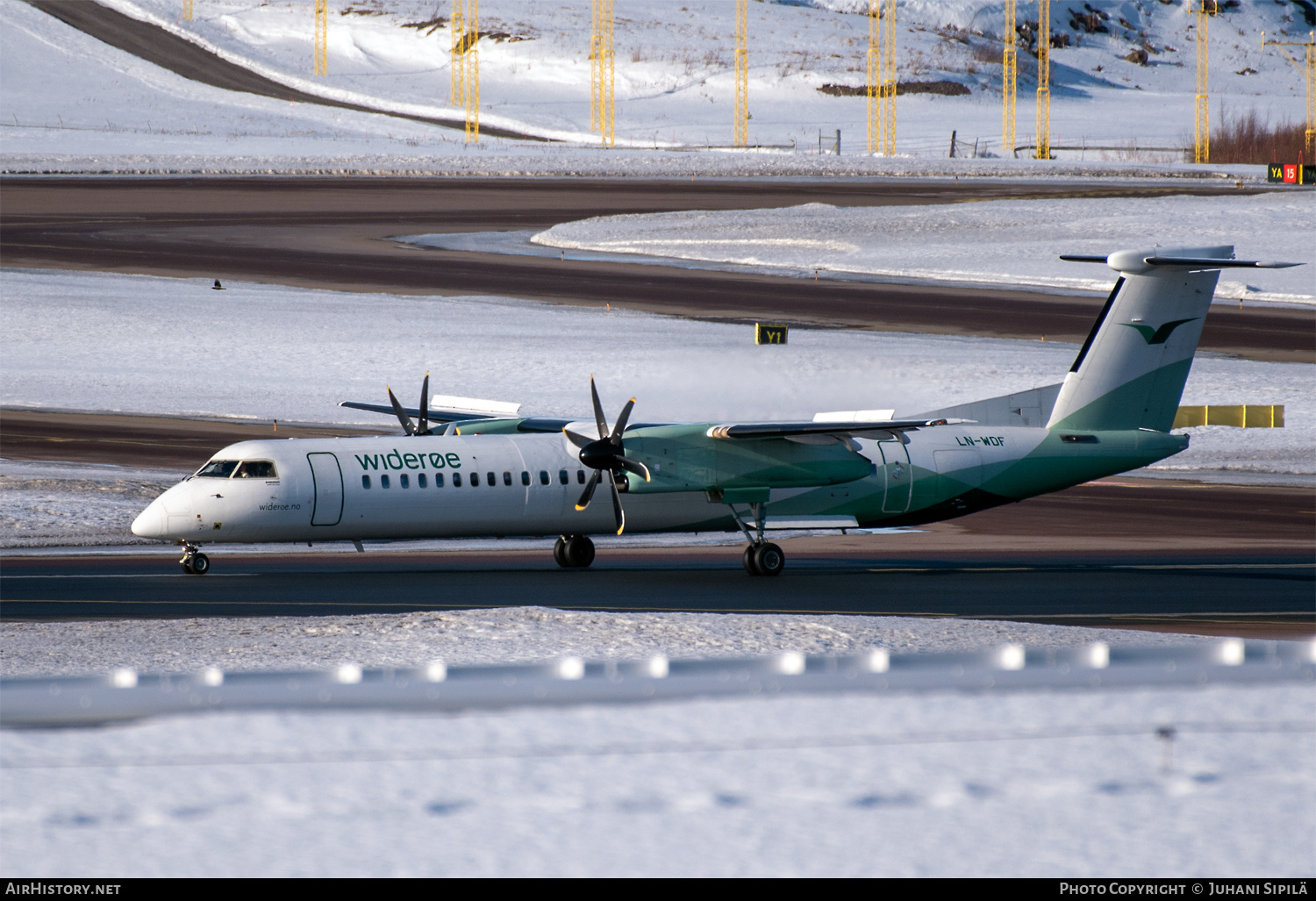 Aircraft Photo of LN-WDF | Bombardier DHC-8-402 Dash 8 | Widerøe | AirHistory.net #445332