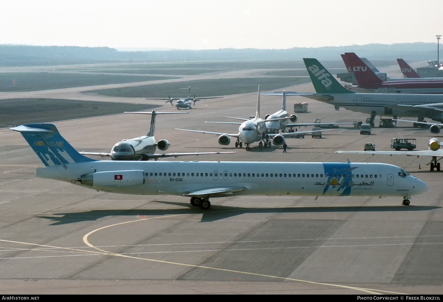 Aircraft Photo of EI-CGI | McDonnell Douglas MD-83 (DC-9-83) | Nouvelair Tunisie | AirHistory.net #445342