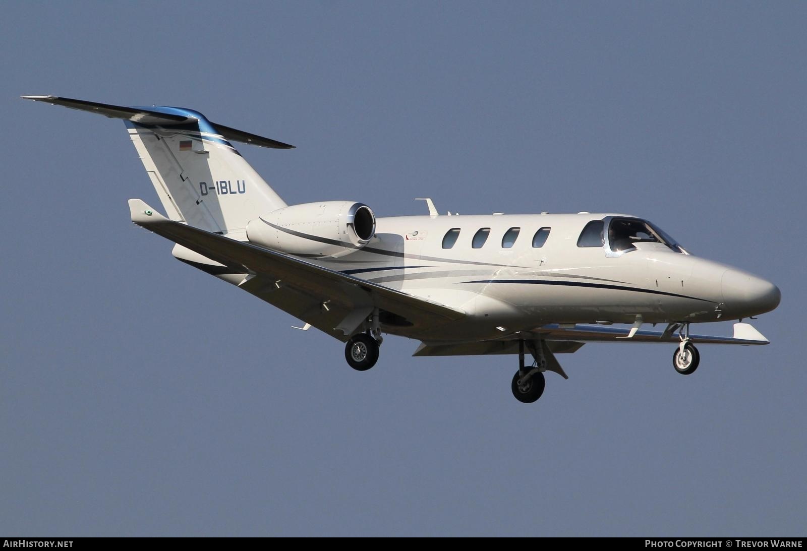 Aircraft Photo of D-IBLU | Cessna 525 CitationJet M2 | AirHistory.net #445343
