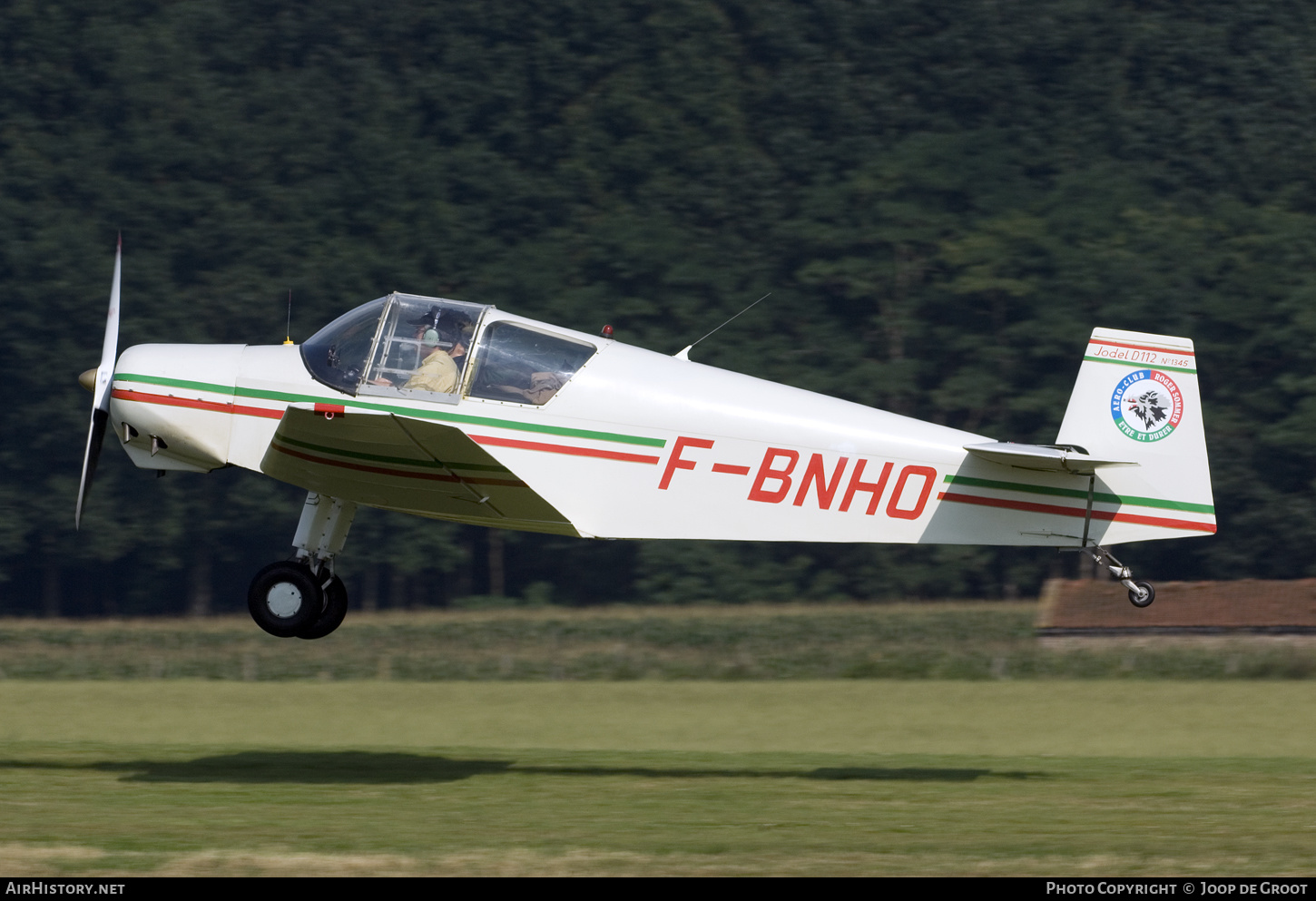 Aircraft Photo of F-BNHO | Jodel D.112 | Aero-Club Roger Sommer | AirHistory.net #445352