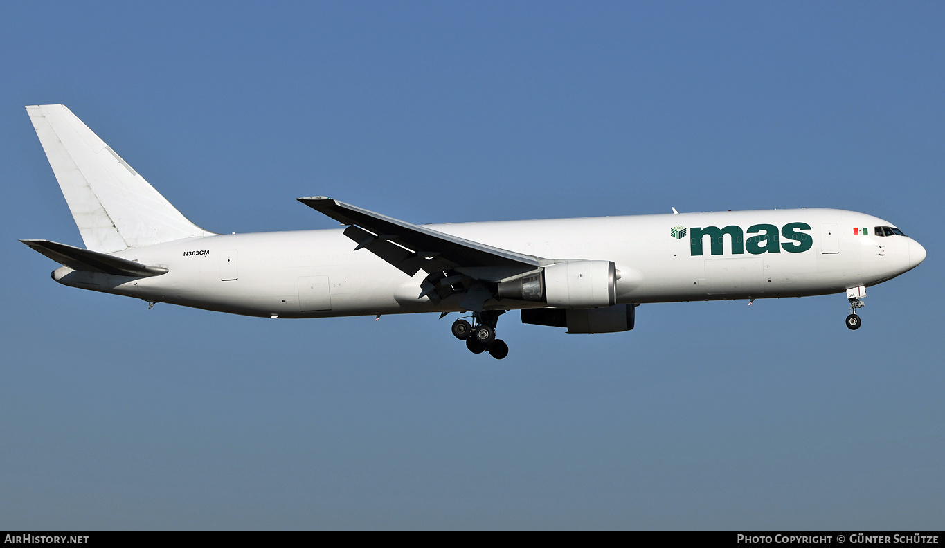 Aircraft Photo of N363CM | Boeing 767-338/ER(BDSF) | MasAir | AirHistory.net #445362