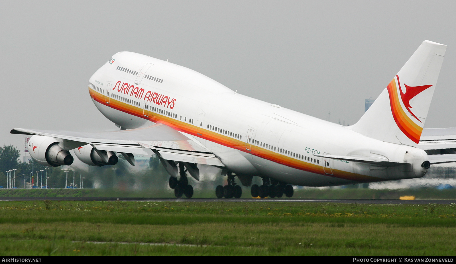 Aircraft Photo of PZ-TCM | Boeing 747-306M | Surinam Airways | AirHistory.net #445372