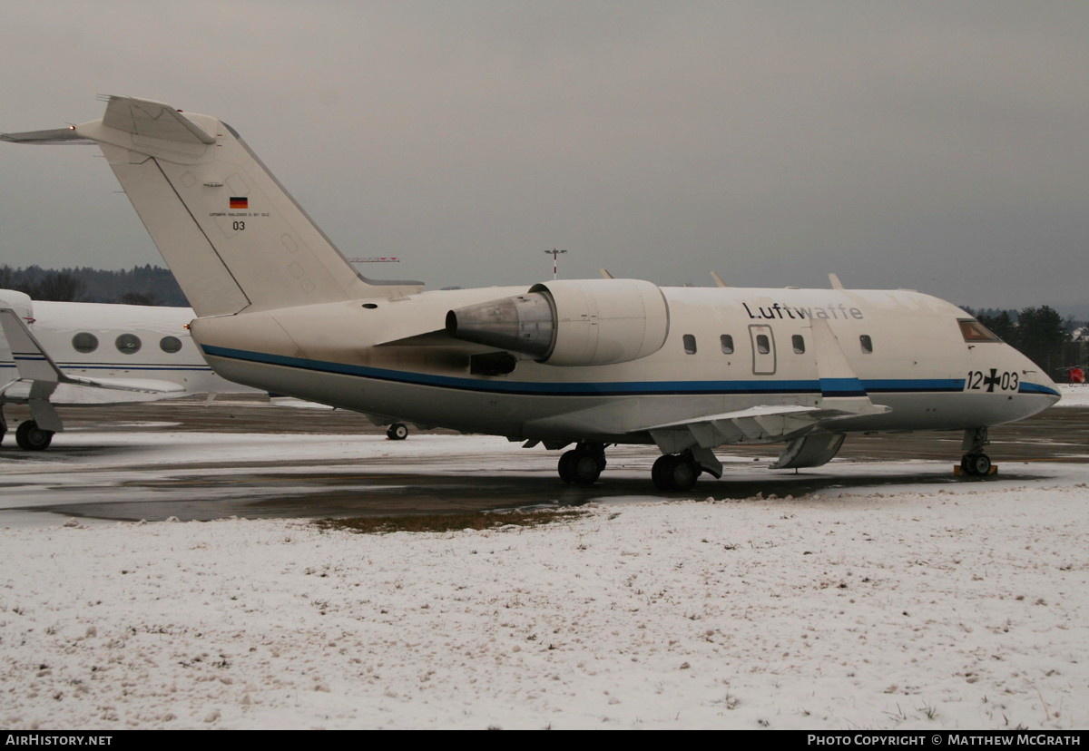 Aircraft Photo of 1203 | Canadair Challenger 601 (CL-600-2A12) | Germany - Air Force | AirHistory.net #445384