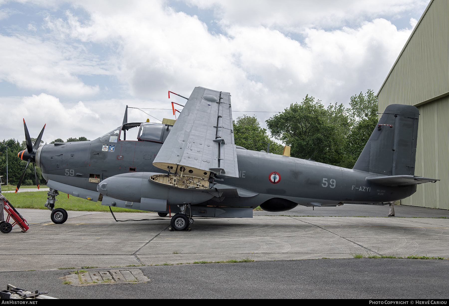 Aircraft Photo of F-AZYI / 59 | Bréguet 1050 Alizé | France - Navy | AirHistory.net #445387