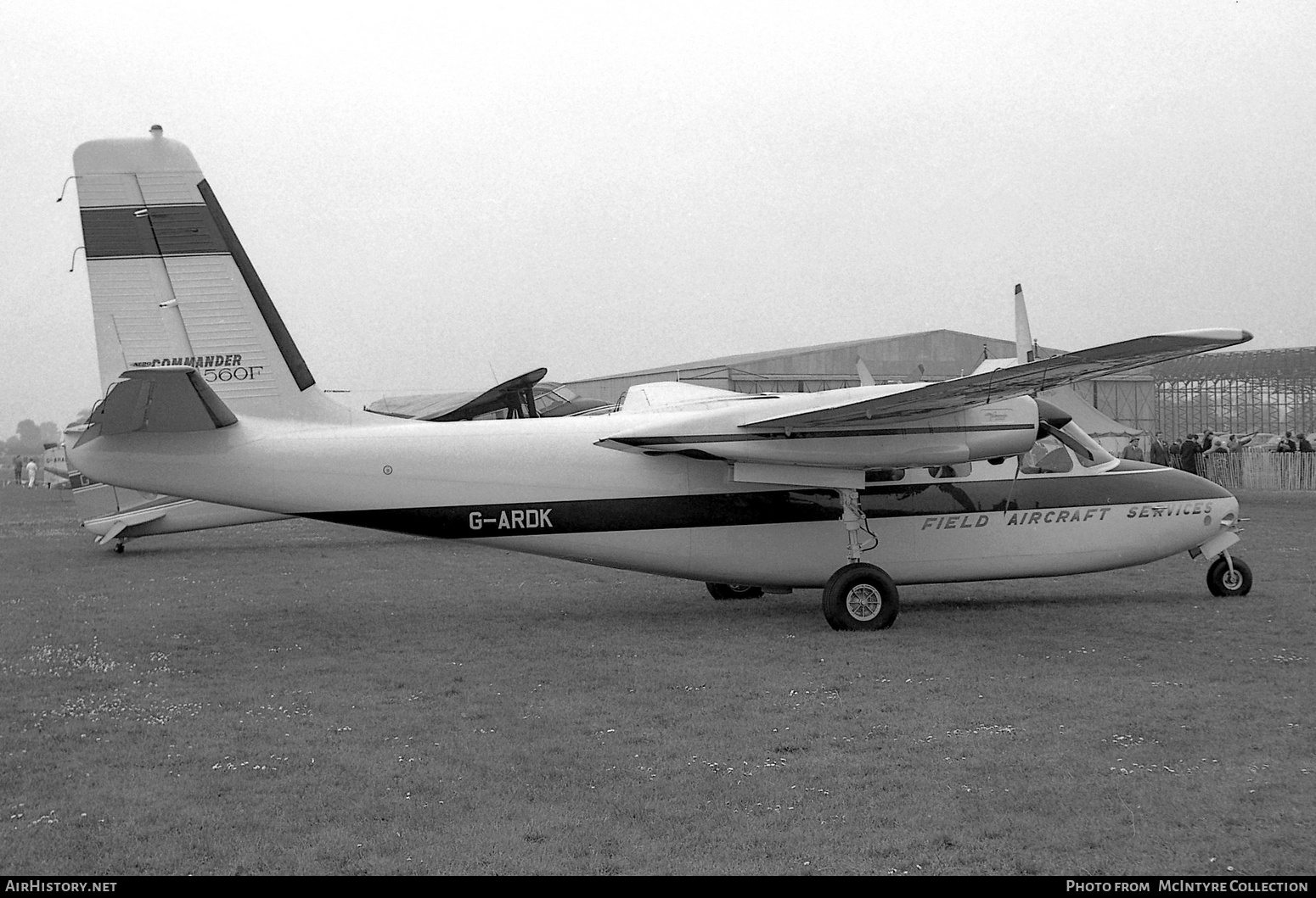 Aircraft Photo of G-ARDK | Aero Commander 560F Commander | Field Aircraft Services | AirHistory.net #445402