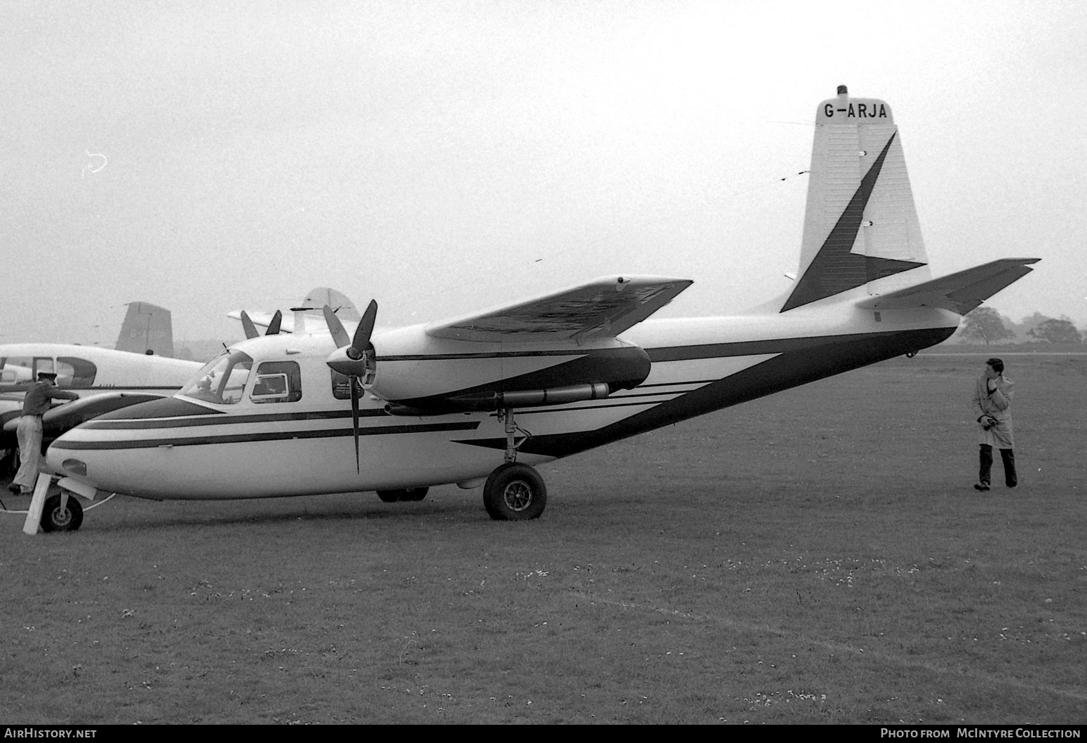 Aircraft Photo of G-ARJA | Aero 520 Commander | AirHistory.net #445403