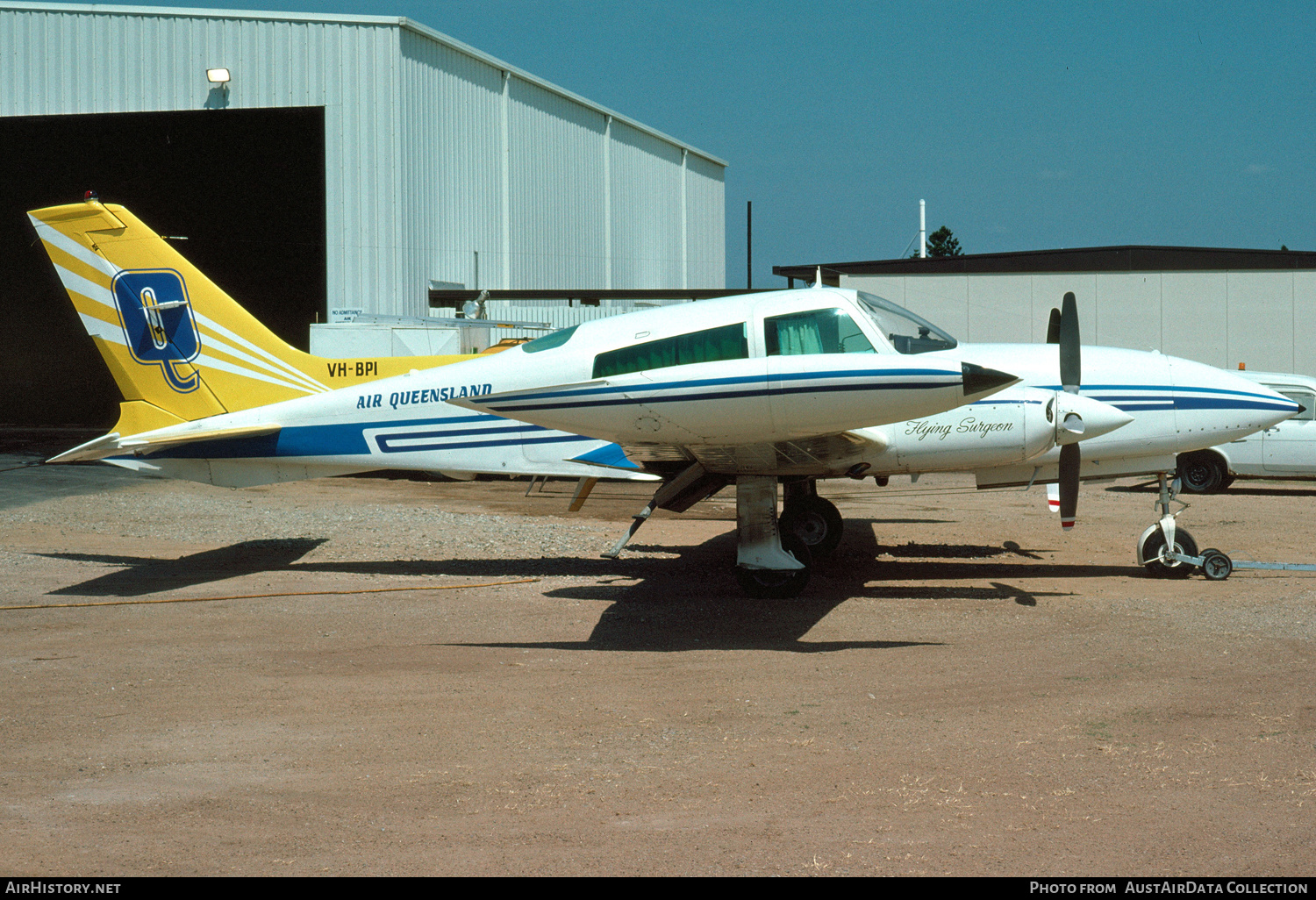 Aircraft Photo of VH-BPI | Cessna 310R | Air Queensland | AirHistory.net #445419