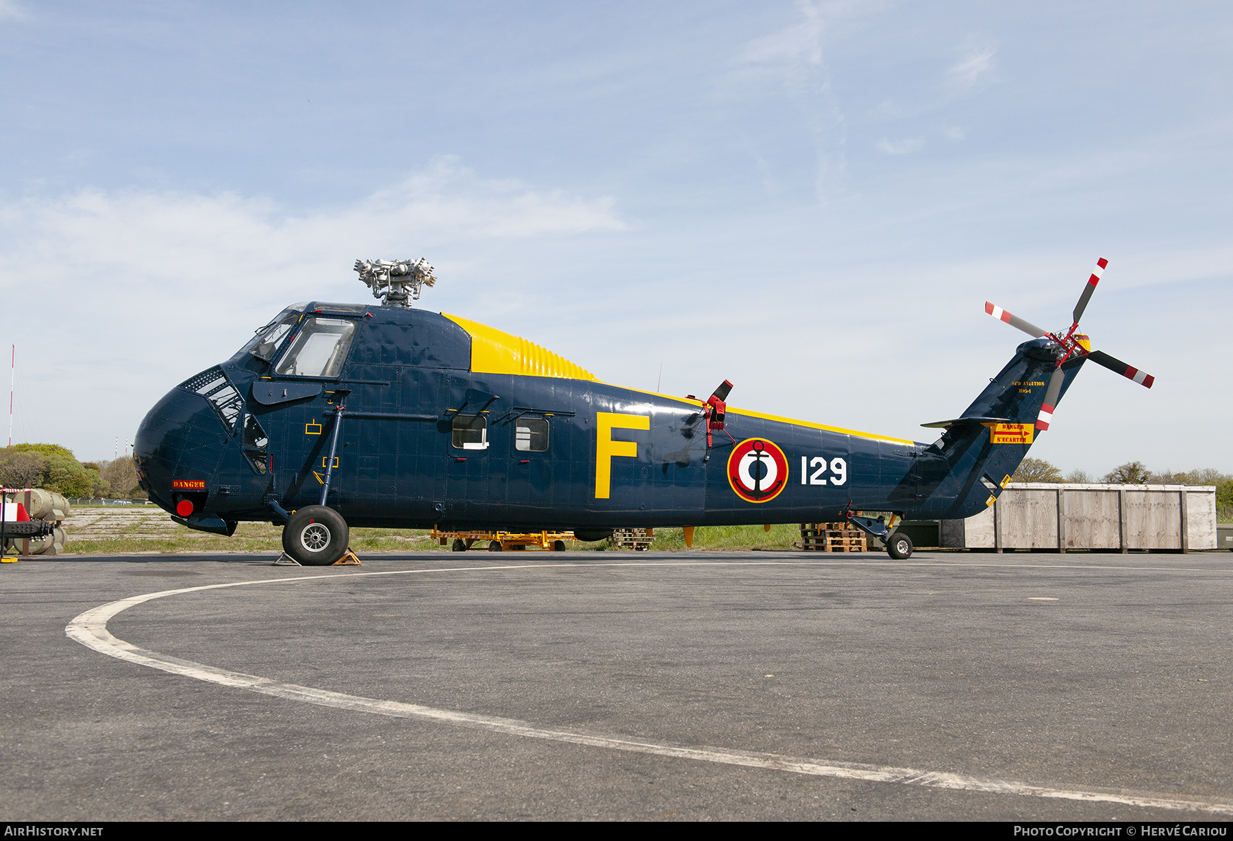 Aircraft Photo of 129 | Sikorsky HSS-1 | France - Navy | AirHistory.net #445420