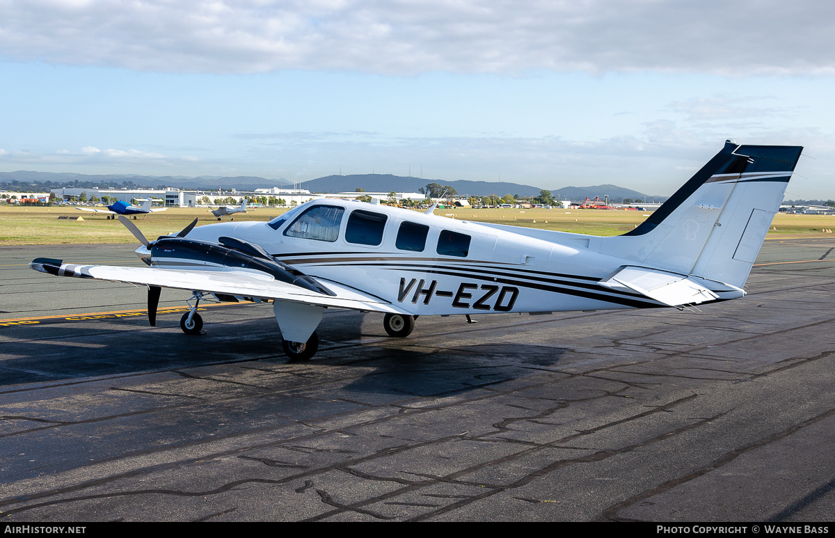 Aircraft Photo of VH-EZD | Beech G58 Baron | AirHistory.net #445422