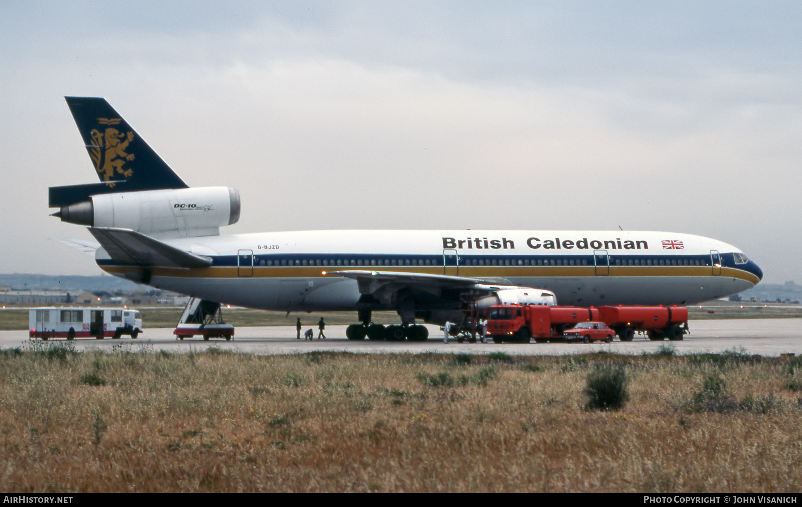 Aircraft Photo of G-BJZD | McDonnell Douglas DC-10-10 | British Caledonian Airways | AirHistory.net #445440