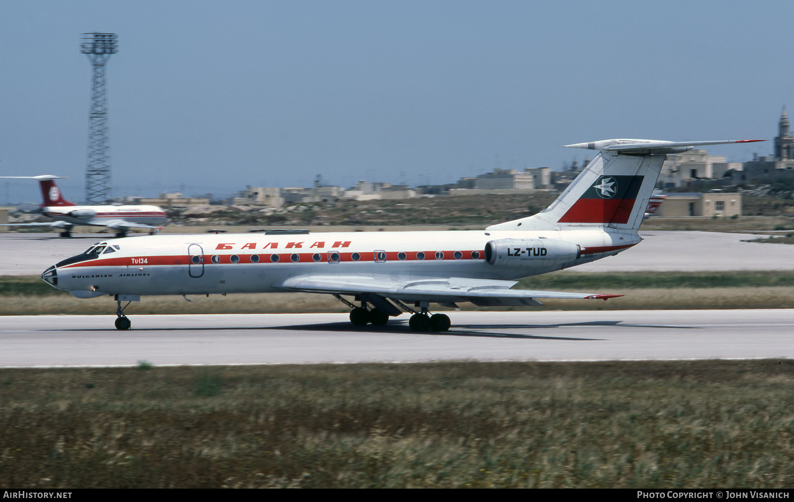 Aircraft Photo of LZ-TUD | Tupolev Tu-134A | Balkan - Bulgarian Airlines | AirHistory.net #445442