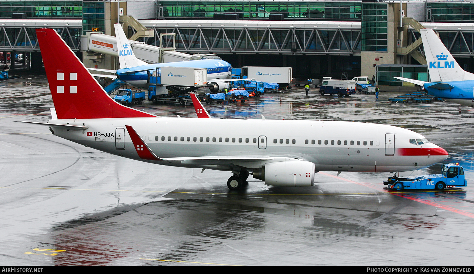 Aircraft Photo of HB-JJA | Boeing 737-7AK BBJ | PrivatAir | AirHistory.net #445448