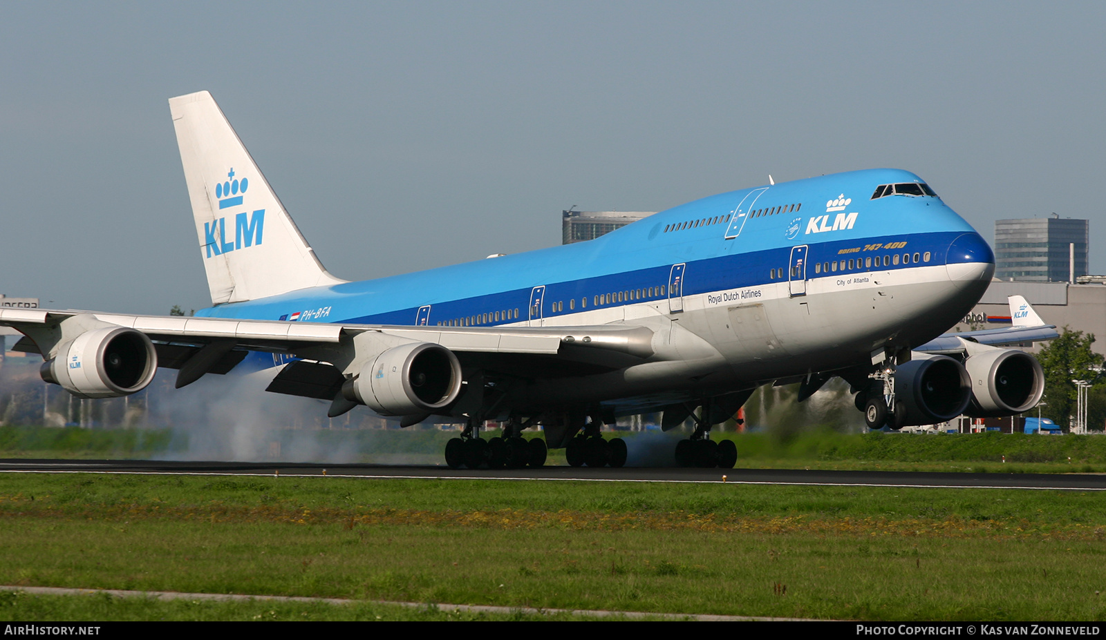 Aircraft Photo of PH-BFA | Boeing 747-406 | KLM - Royal Dutch Airlines | AirHistory.net #445460