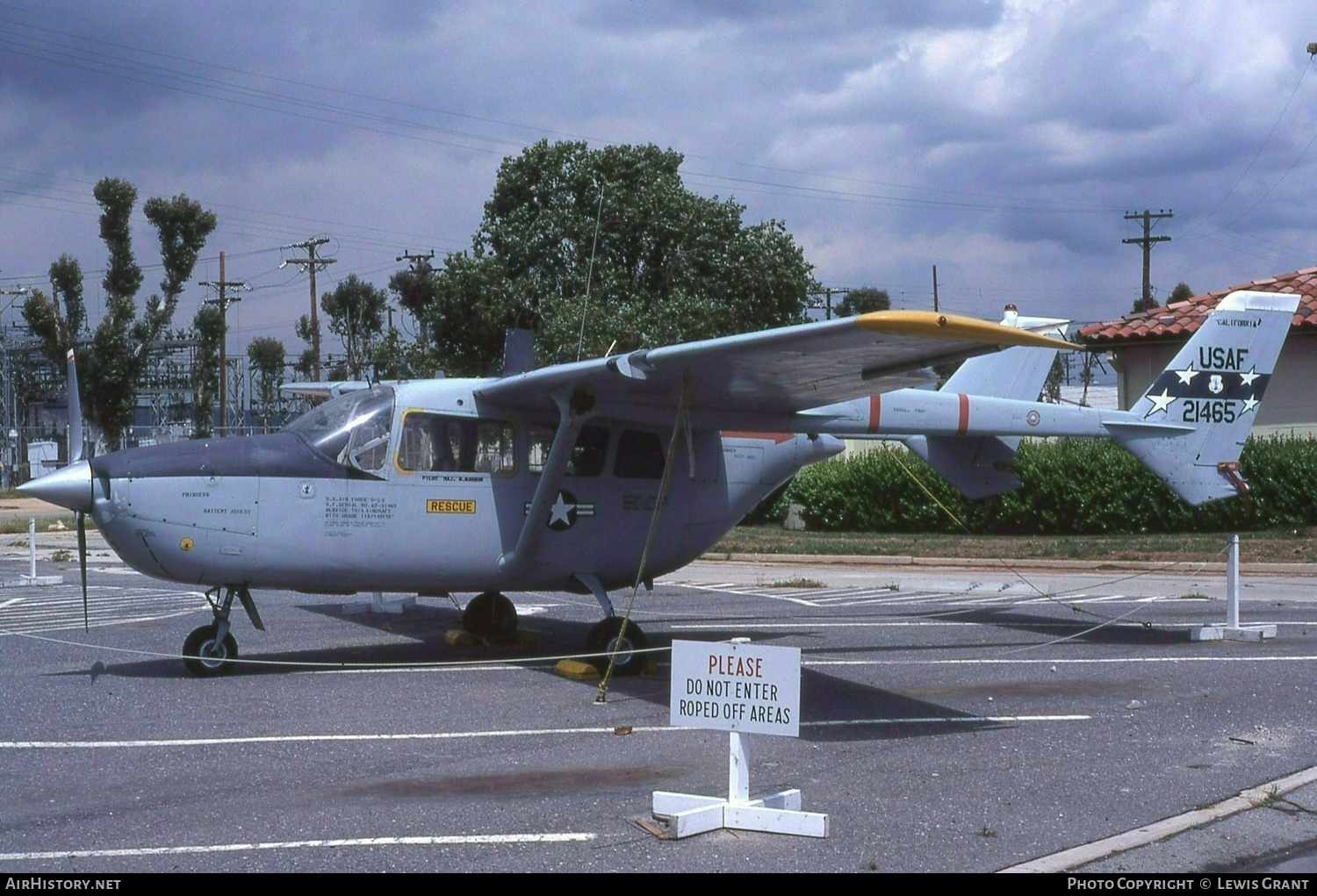 Aircraft Photo of 67-21465 / 21465 | Cessna O-2B Super Skymaster | USA - Air Force | AirHistory.net #445489