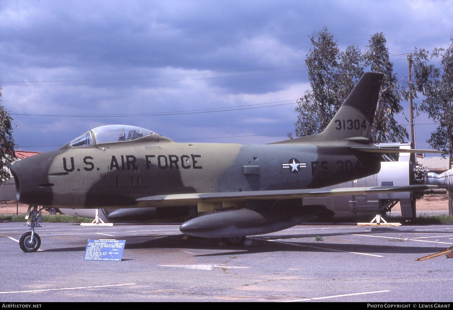 Aircraft Photo of 53-1304 / 31304 | North American F-86H Sabre | USA - Air Force | AirHistory.net #445490