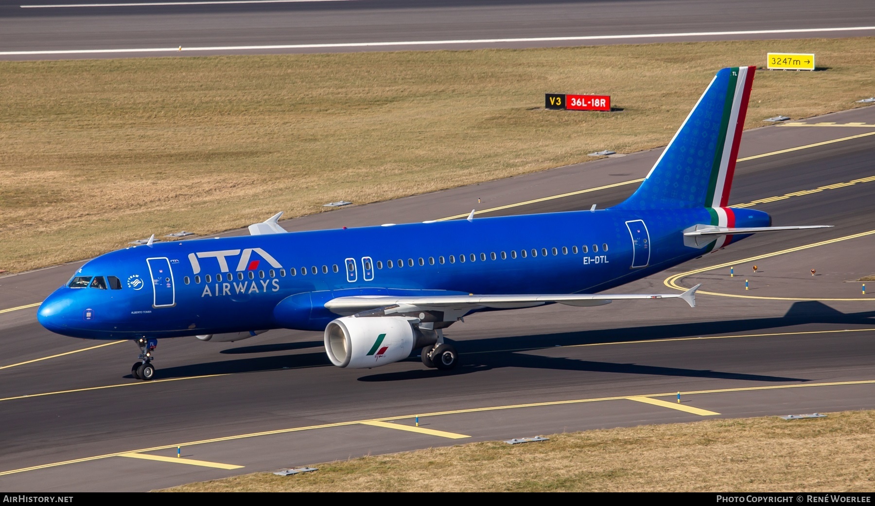 Aircraft Photo of EI-DTL | Airbus A320-216 | ITA Airways | AirHistory.net #445494