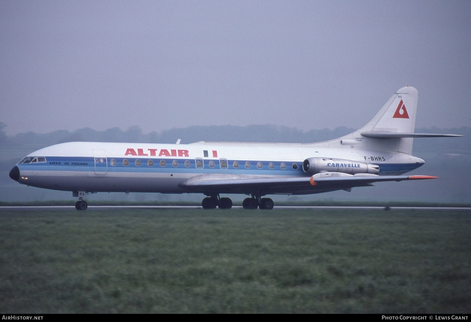 Aircraft Photo of F-BHRS | Sud SE-210 Caravelle III | Altair Linee Aeree | AirHistory.net #445509