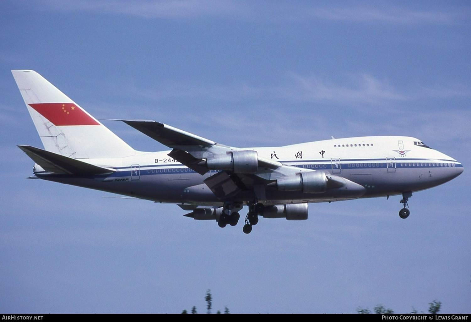 Aircraft Photo of B-2442 | Boeing 747SP-J6 | CAAC - Civil Aviation Administration of China | AirHistory.net #445513