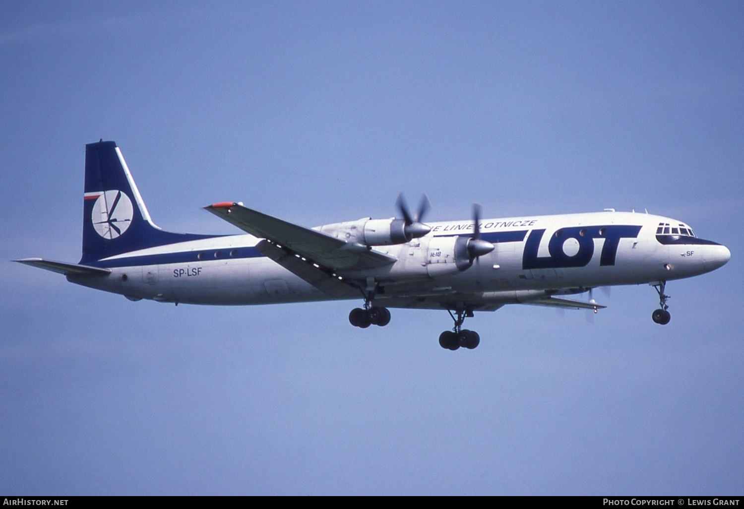 Aircraft Photo of SP-LSF | Ilyushin Il-18E | LOT Polish Airlines - Polskie Linie Lotnicze | AirHistory.net #445548