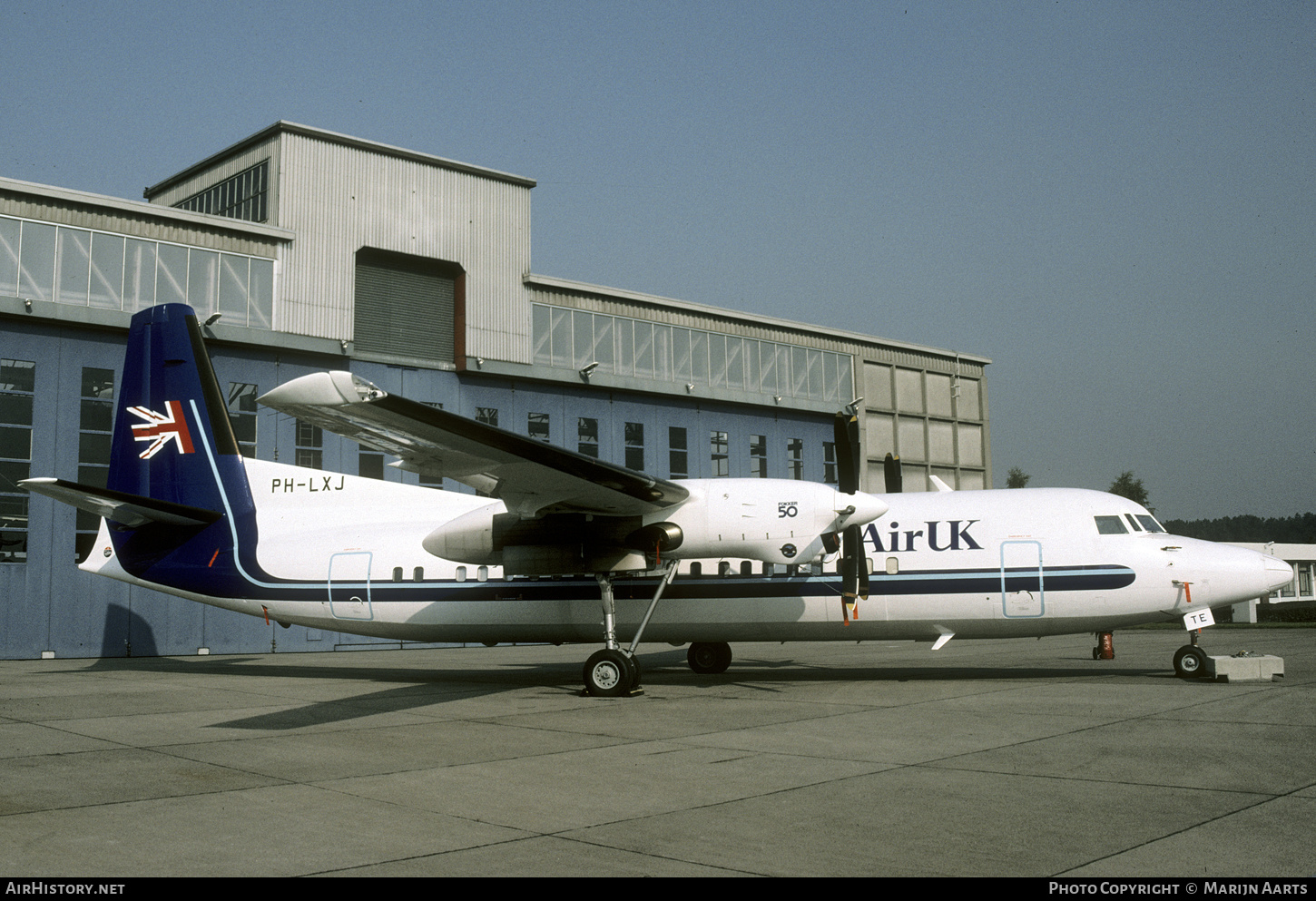 Aircraft Photo of PH-LXJ | Fokker 50 | Air UK | AirHistory.net #445554