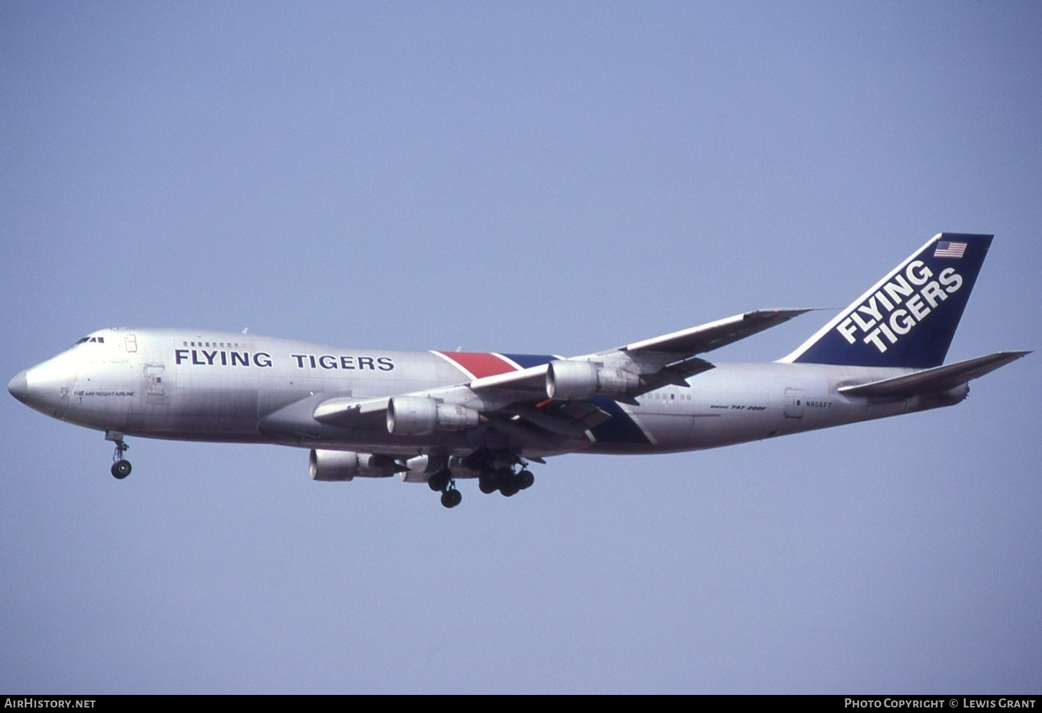Aircraft Photo of N806FT | Boeing 747-249F/SCD | Flying Tigers | AirHistory.net #445561