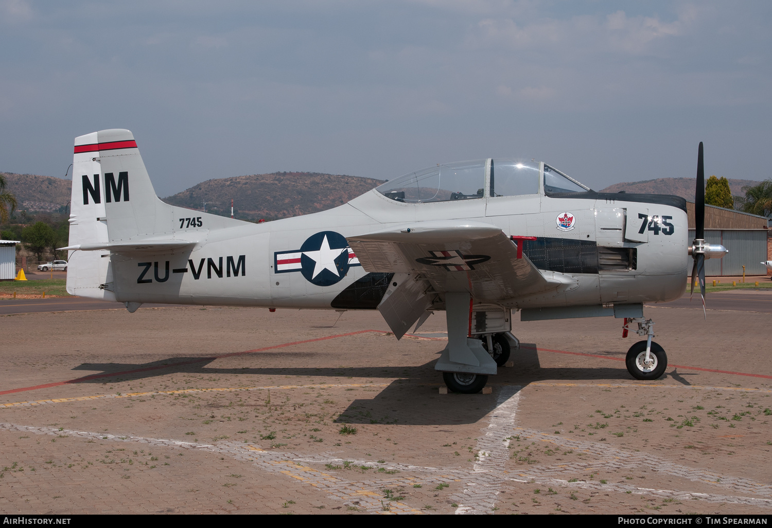 Aircraft Photo of ZU-VNM | North American T-28B Trojan | USA - Navy | AirHistory.net #445562