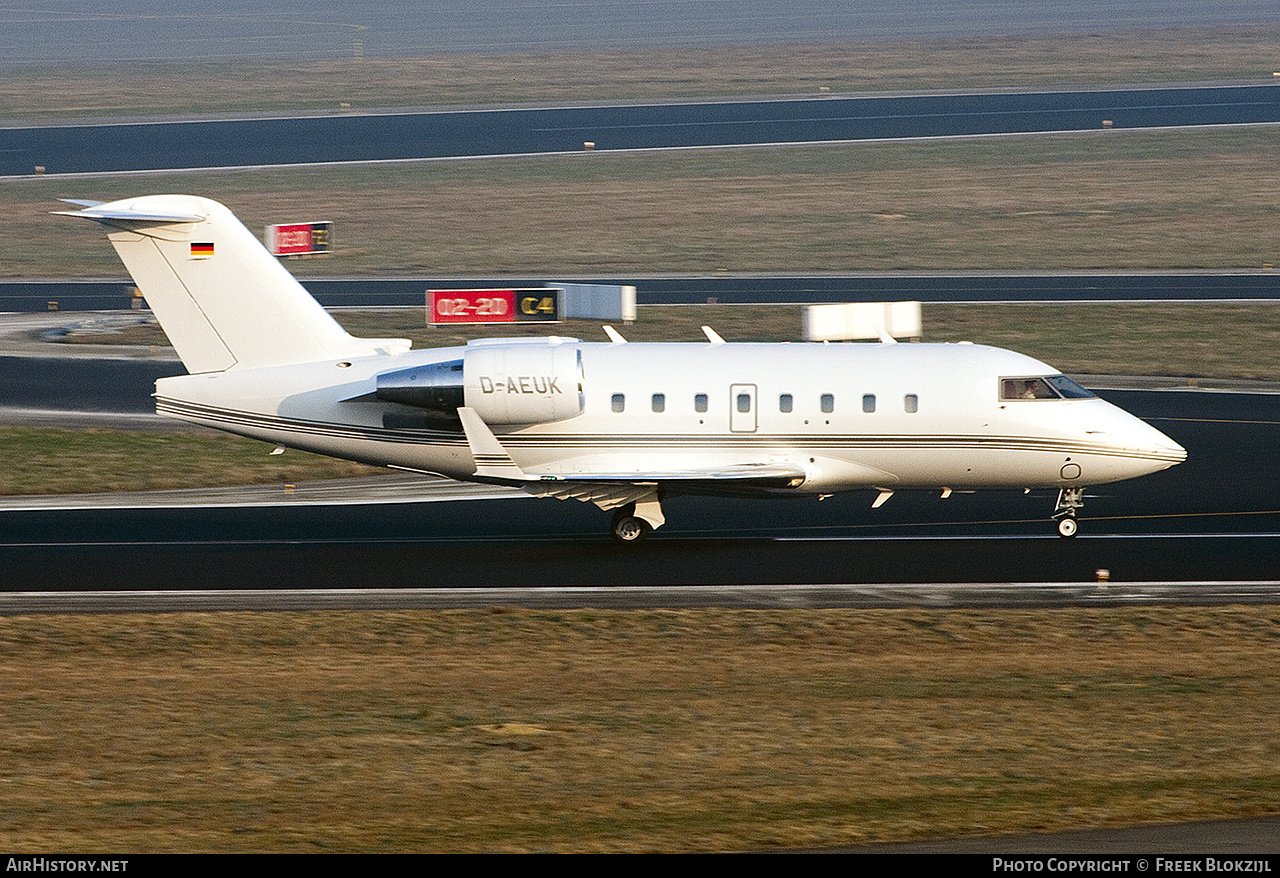 Aircraft Photo of D-AEUK | Bombardier Challenger 604 (CL-600-2B16) | AirHistory.net #445601