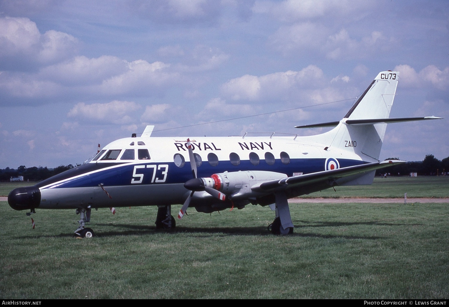 Aircraft Photo of ZA110 | Scottish Aviation HP-137 Jetstream T2 | UK - Navy | AirHistory.net #445609