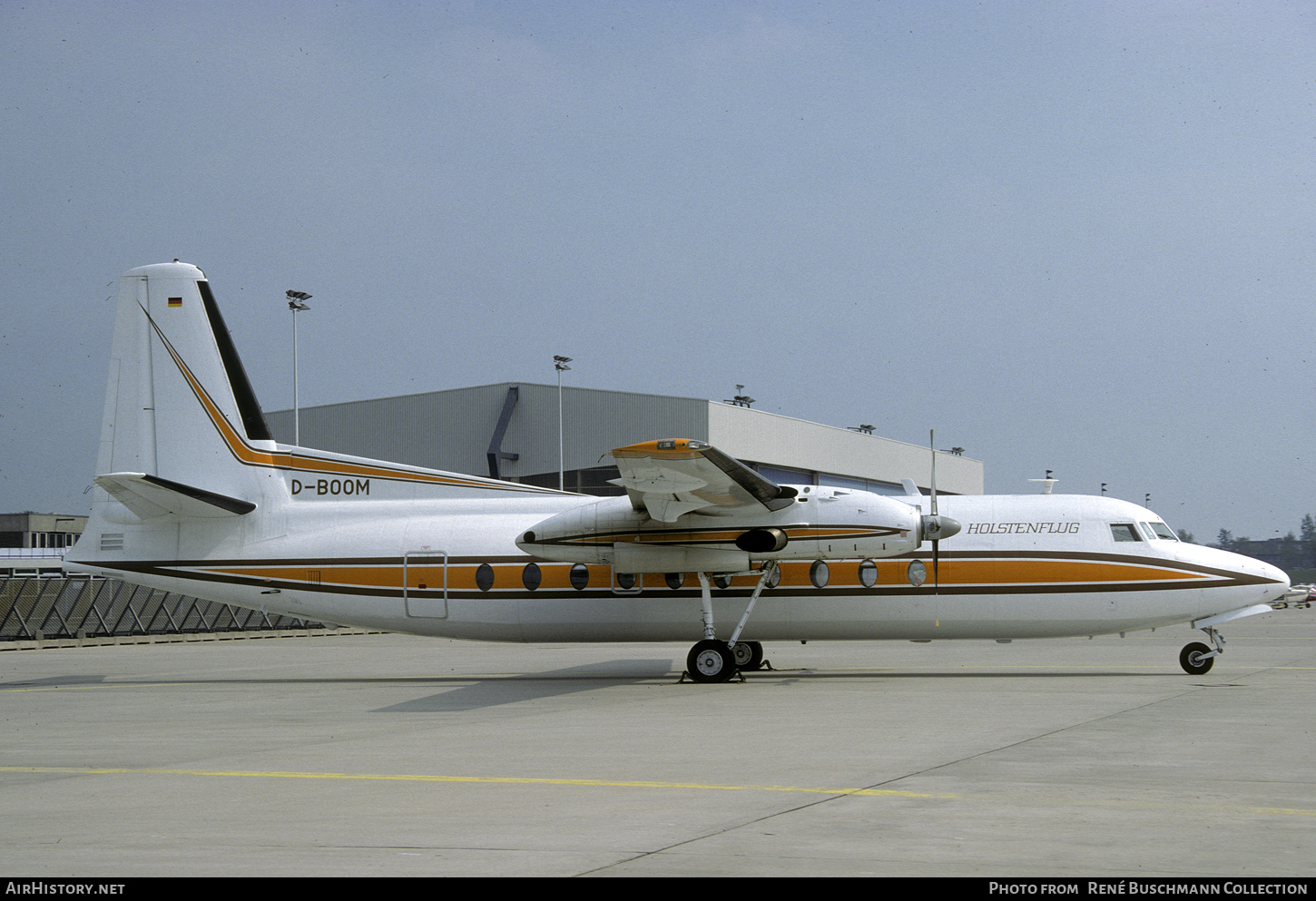 Aircraft Photo of D-BOOM | Fairchild F-27J | Holstenflug | AirHistory.net #445610