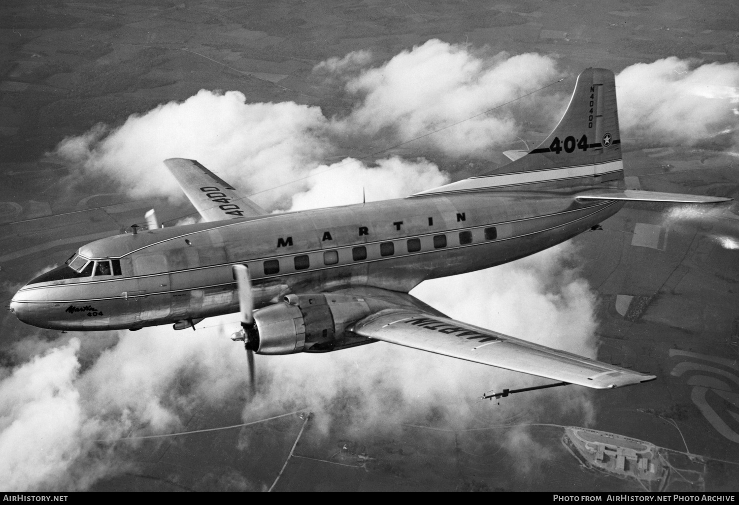 Aircraft Photo of N40400 | Martin 404 | Glenn L. Martin Company | AirHistory.net #445616