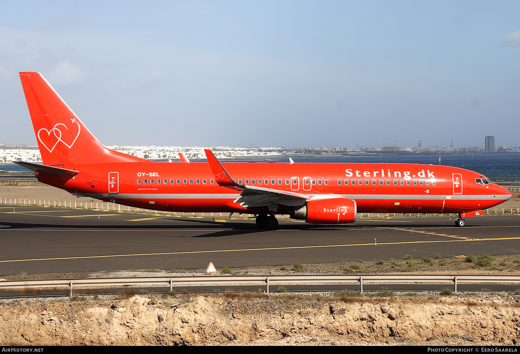 Aircraft Photo of OY-SEL | Boeing 737-8BK | Sterling Airlines | AirHistory.net #445619