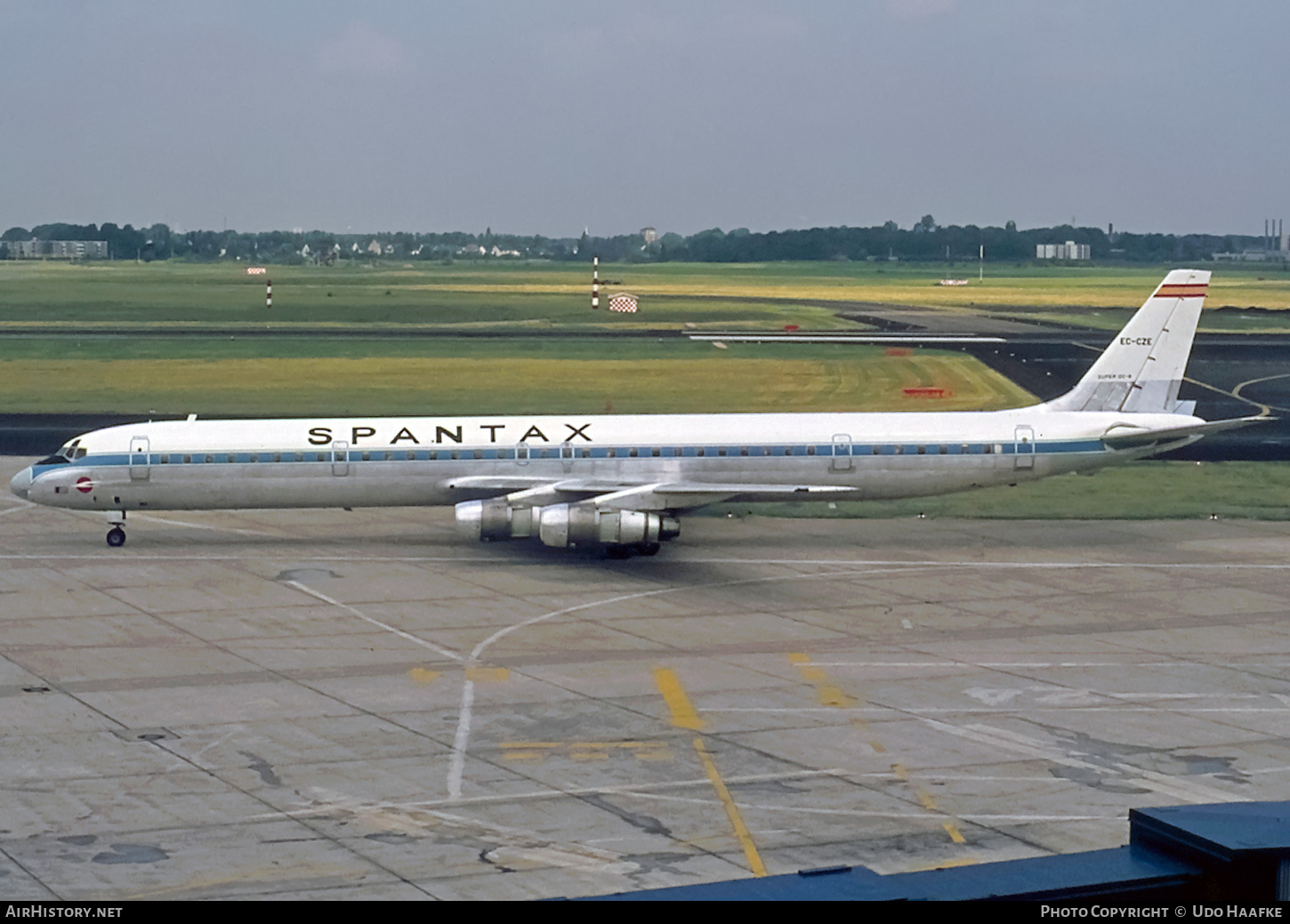 Aircraft Photo of EC-CZE | McDonnell Douglas DC-8-61 | Spantax | AirHistory.net #445631