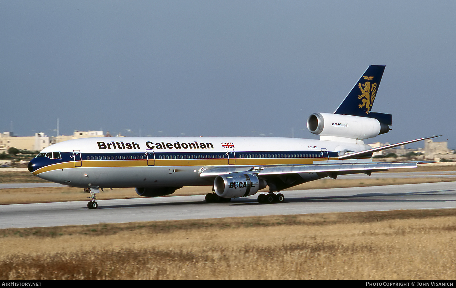 Aircraft Photo of G-BJZD | McDonnell Douglas DC-10-10 | British Caledonian Airways | AirHistory.net #445647