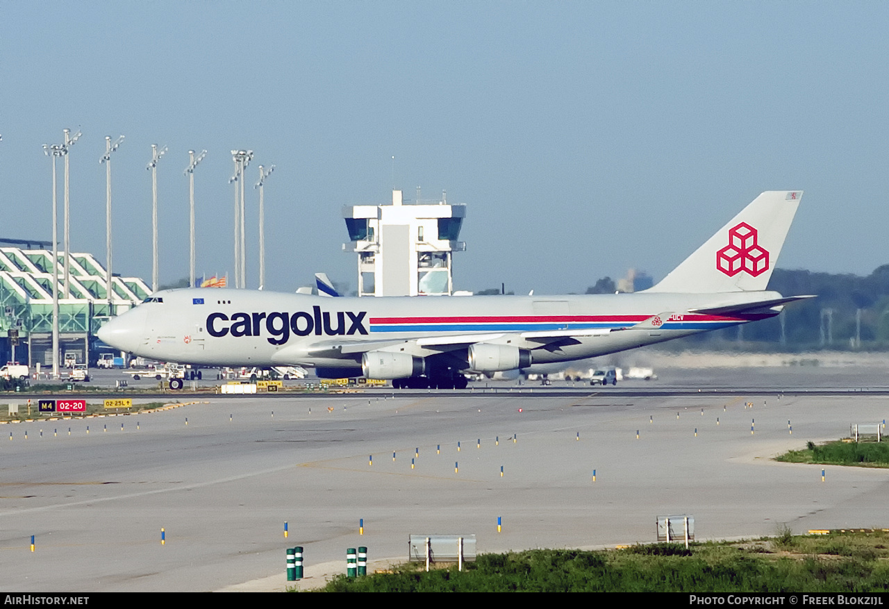 Aircraft Photo of LX-UCV | Boeing 747-4R7F/SCD | Cargolux | AirHistory.net #445655