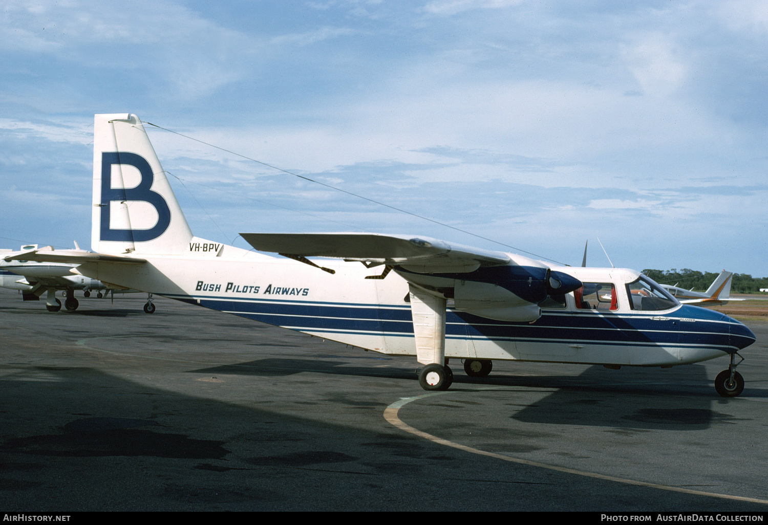 Aircraft Photo of VH-BPV | Britten-Norman BN-2A-8 Islander | Bush Pilots Airways - BPA | AirHistory.net #445661