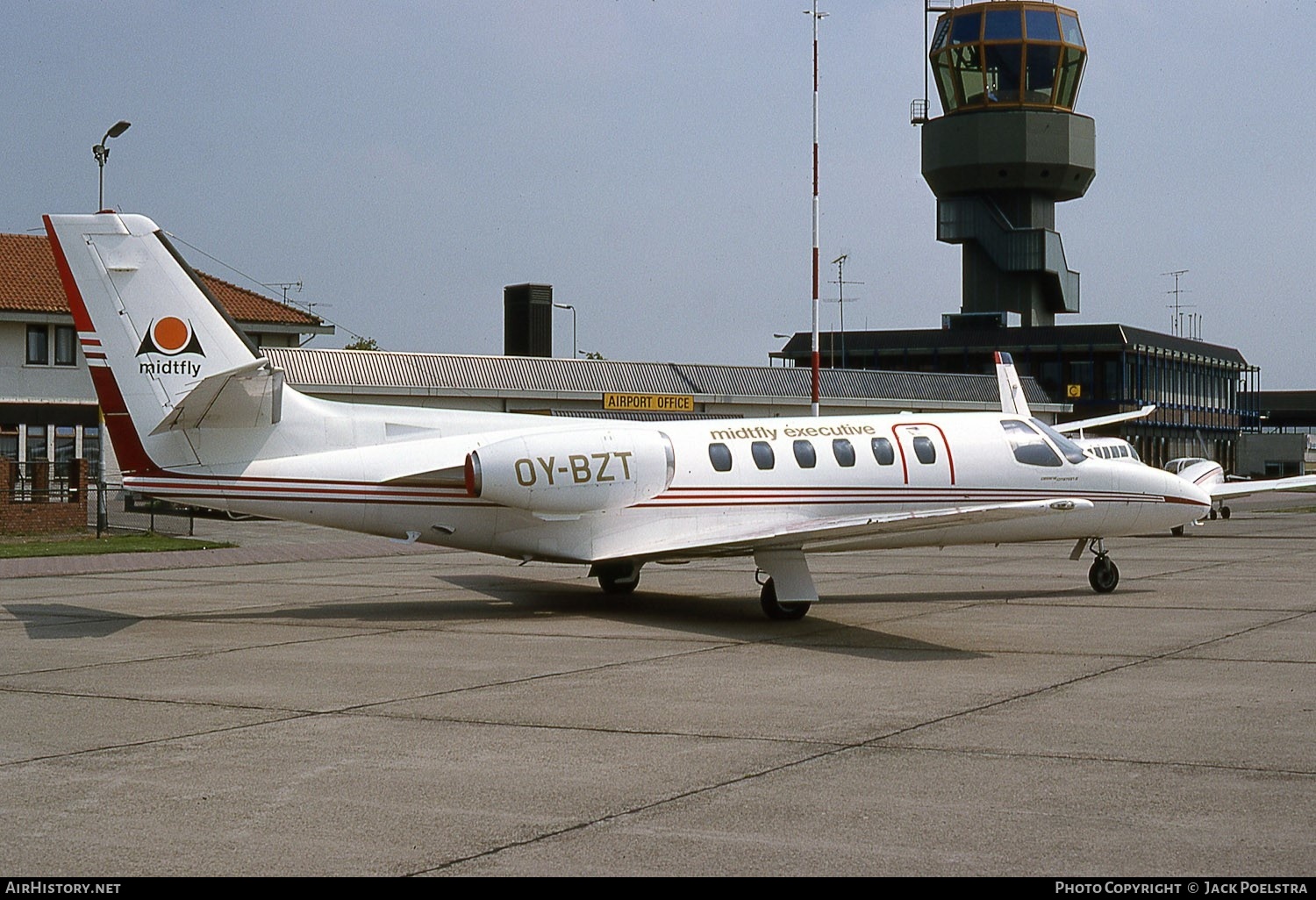 Aircraft Photo of OY-BZT | Cessna 550 Citation II | Midtfly | AirHistory.net #445666