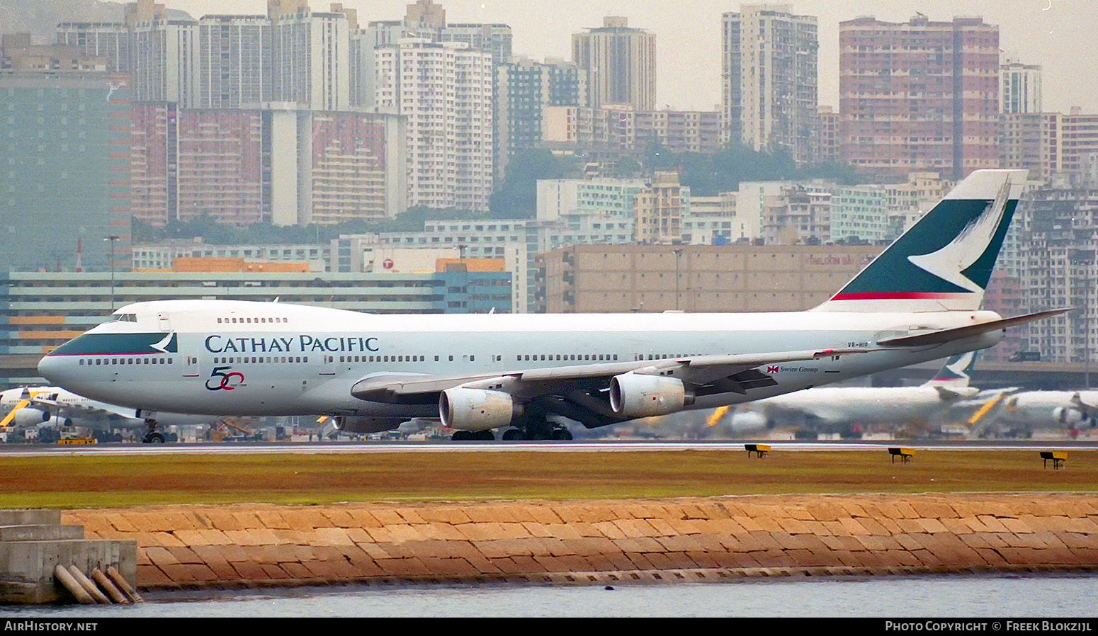 Aircraft Photo of VR-HIF | Boeing 747-267B | Cathay Pacific Airways | AirHistory.net #445673