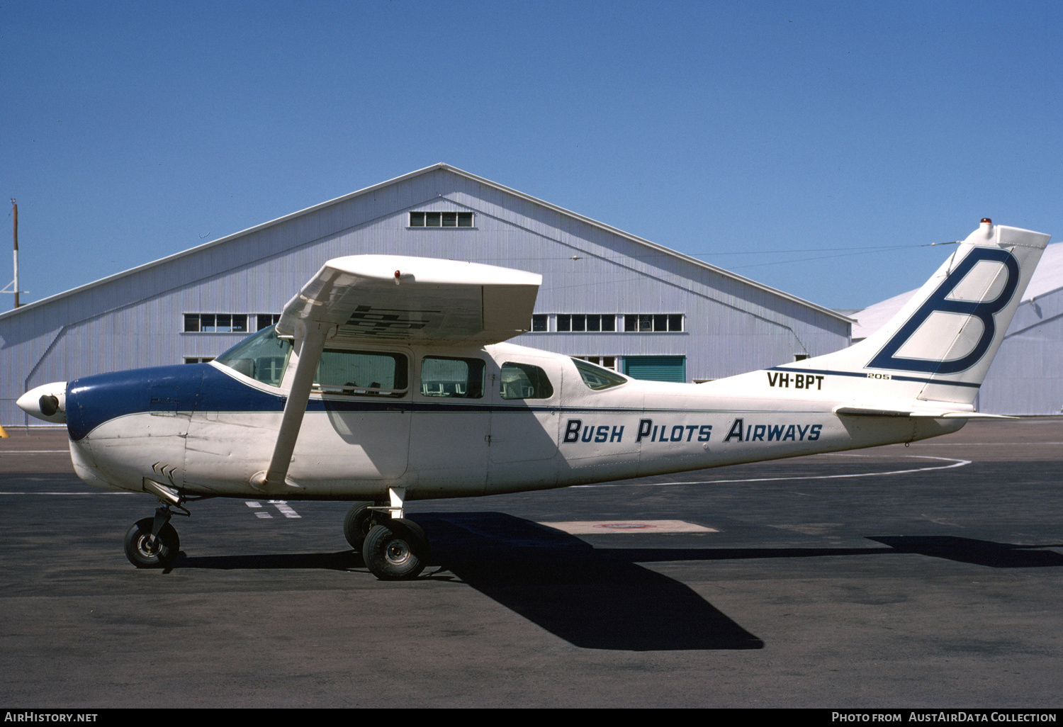 Aircraft Photo of VH-BPT | Cessna 210-5 | Bush Pilots Airways - BPA | AirHistory.net #445676
