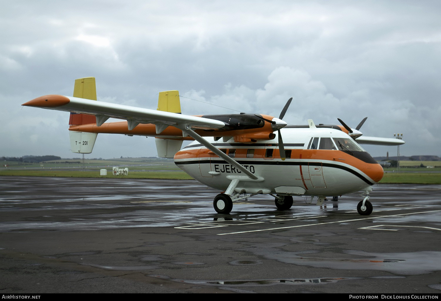 Aircraft Photo of T-201 | Israel Aircraft Industries IAI-101 Arava | Ecuador - Army | AirHistory.net #445704